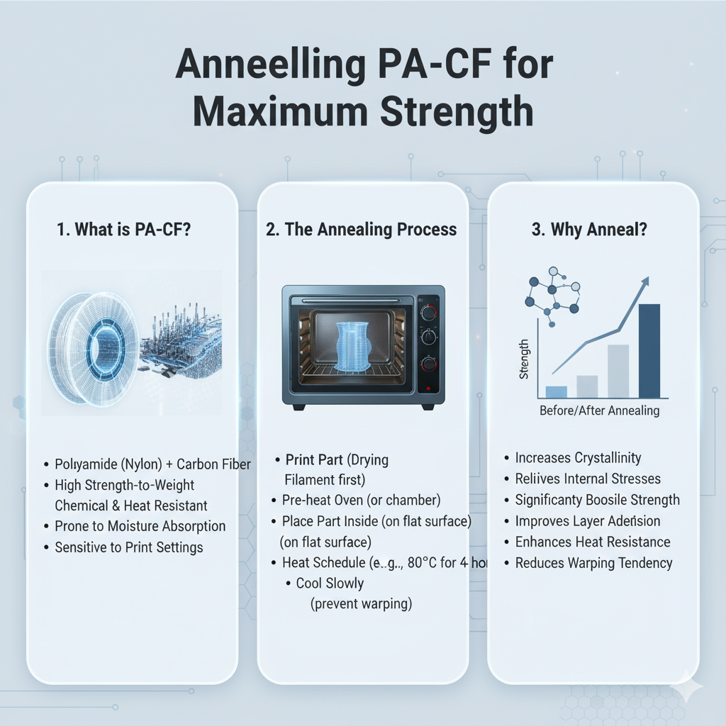 Annealing PA-CF for Maximum Strength and Durability