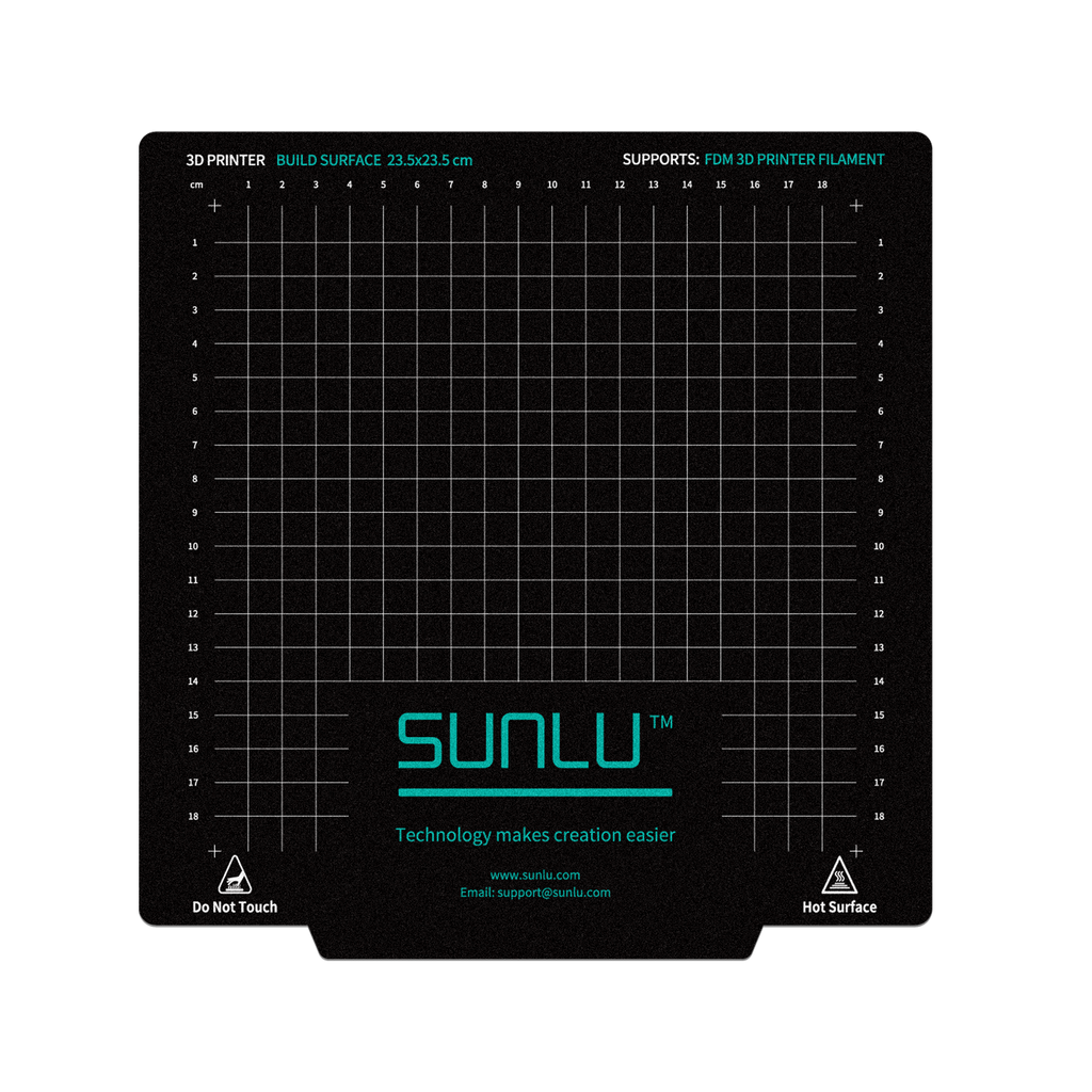 3D Printer Flexible Removable Magnetic Build Plate Heated Bed, 2A+1B( 235*235mm or 310*310mm)