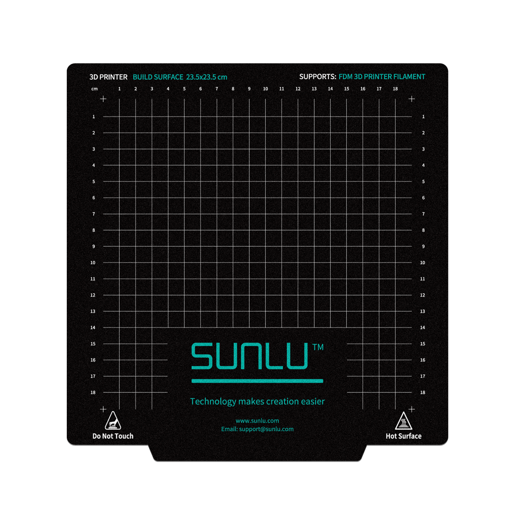 3D Printer Flexible Removable Magnetic Build Plate Heated Bed, 2A+1B( 235*235mm or 310*310mm)