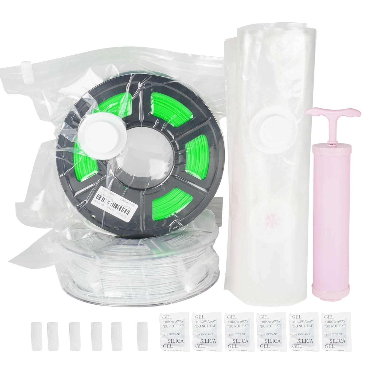 Filament Vacuum Bag Sets, 8 Vaccum Bags / Kit, 32 x 34cm Secondary image
