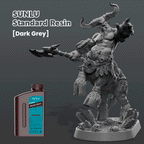 [Get 3 for the Price of 2] 2000g Standard Resin, Water-Wash Standard Resin, ABS Like Resin and High-tough Resin