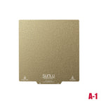 3D Printing PEI Build Plate, Spring Steel Frosted Build Surface, fits all FDM Printer with 235*235mm Build Size, 2A+1B