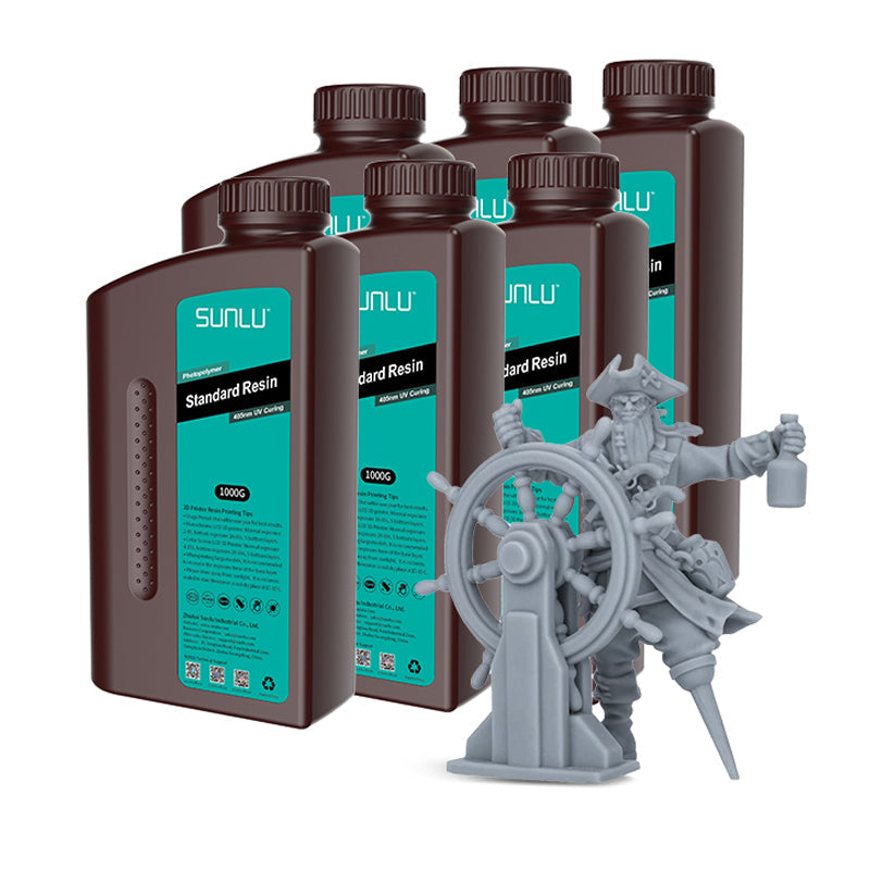 [Get 5 for the Price of 4] 1000g Standard Resin, Water-wash Standard Resin and Standard Plus Resin