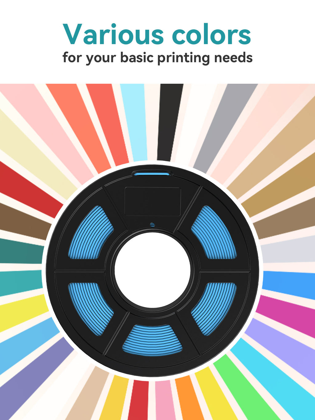 [MOQ 2 Sets] PLA, PLA+, PLA Meta, PLA Matte, 1KG*3Rolls Filament Bundle