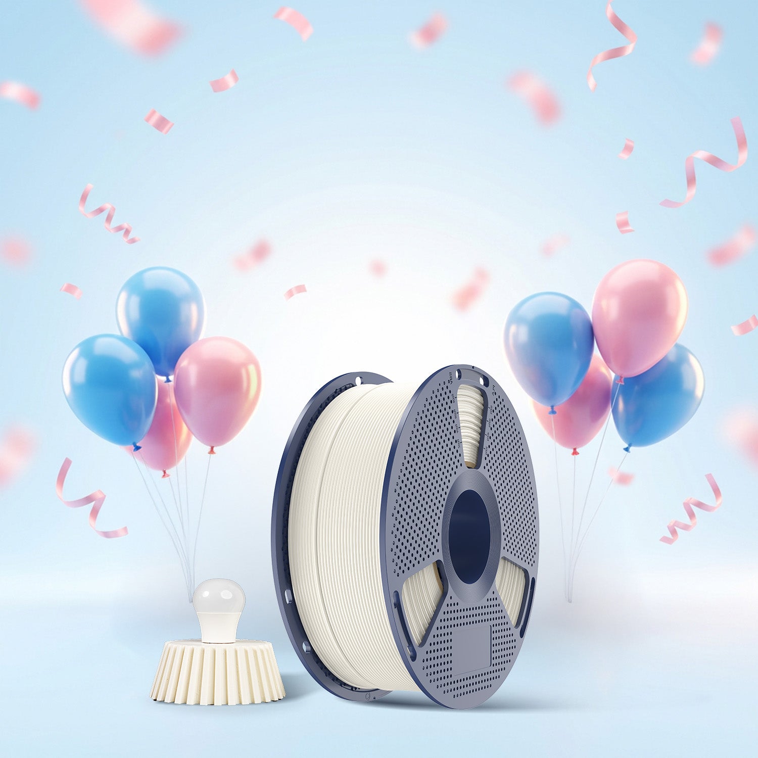 ABS-FR (ABS Flame Retardant) 3D Printer Filament 1KG