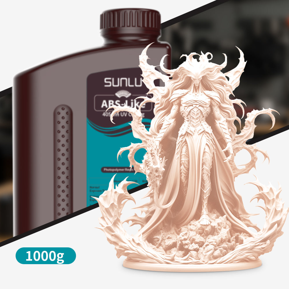 [USA Prime Deal] 1000g ABS Like Resin and Water-wash ABS Like Resin