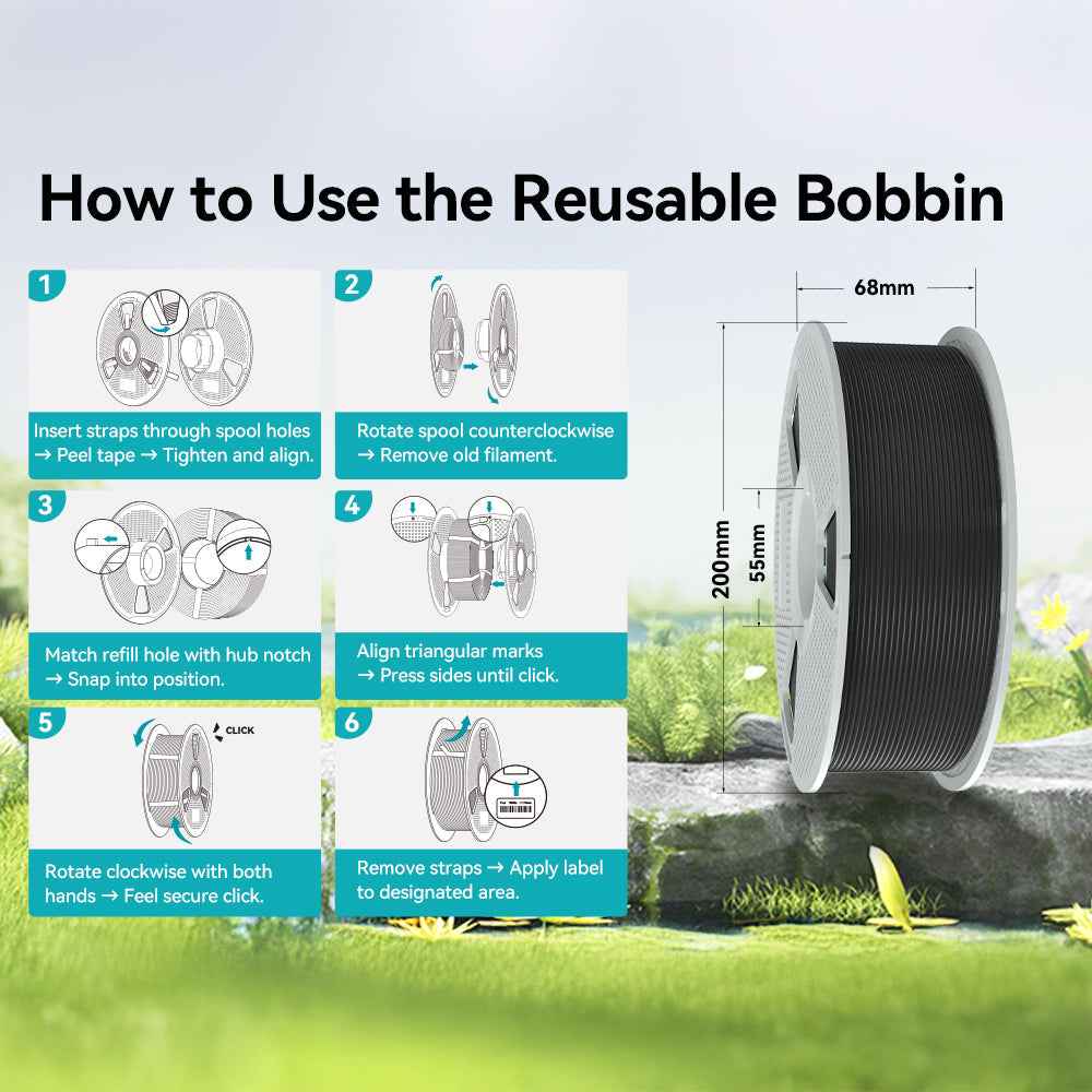 ASA 3D Printer Filament 0.9KG/1KG