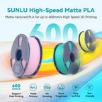 [MOQ: 6KG] High Speed Matte PLA 3D Printer Filament 1KG