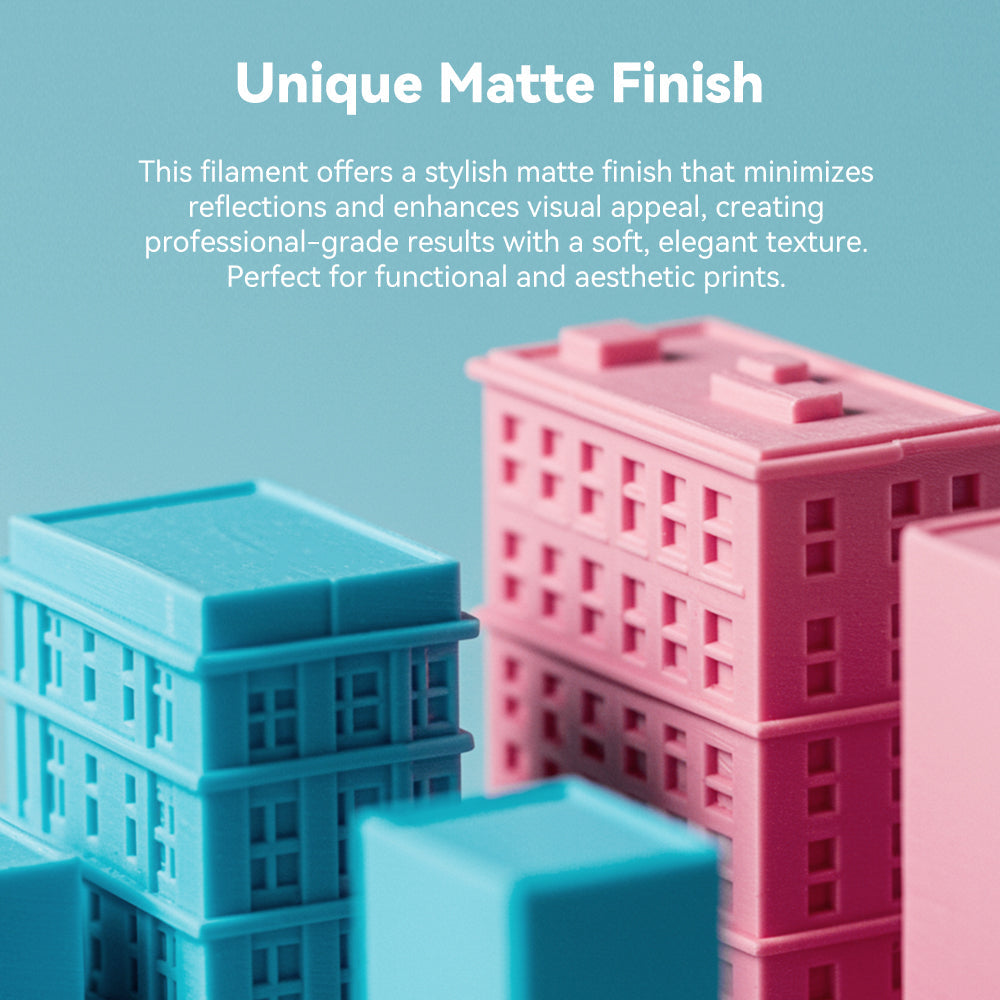 [MOQ: 6KG] High Speed Matte PLA 3D Printer Filament 1KG