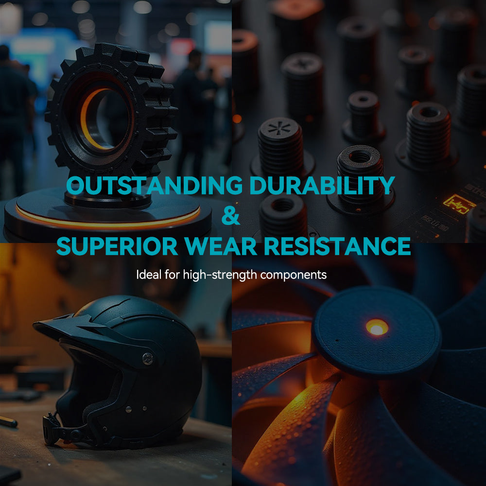 Nylon-12 Carbon Fiber (PA12-CF) 3D Printer Filament 1KG Secondary image