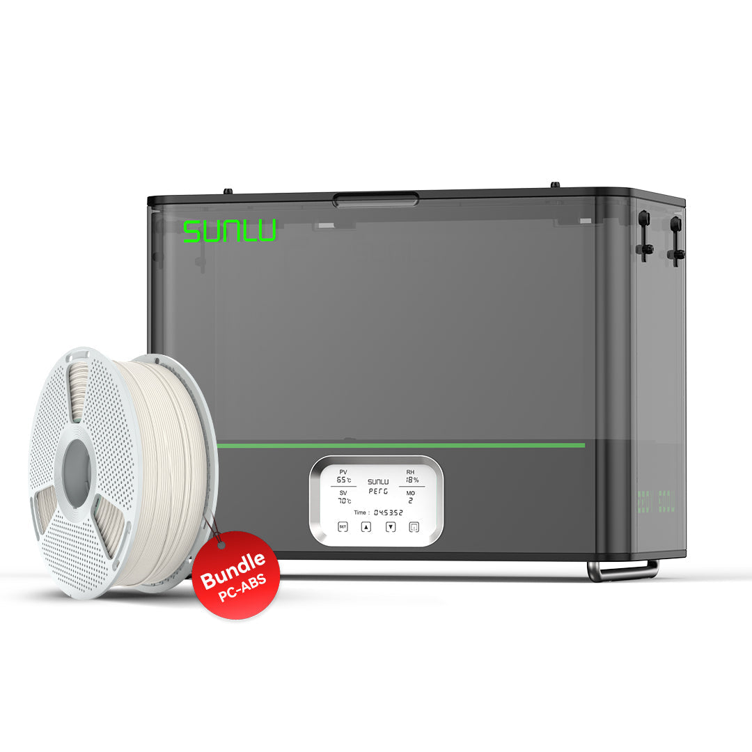 SUNLU FilaDryer E2, Up to 110℃, Professional Drying and Annealing, Born for Engineering 3D Printing Filaments