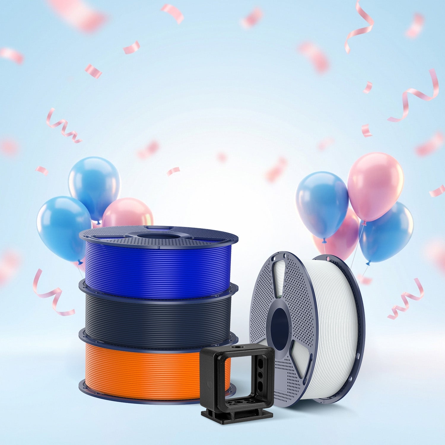 [MOQ: 6KG] PLA+ 2.0, Upgraded PLA+(PLA Plus), 3D Printer Filament 1KG