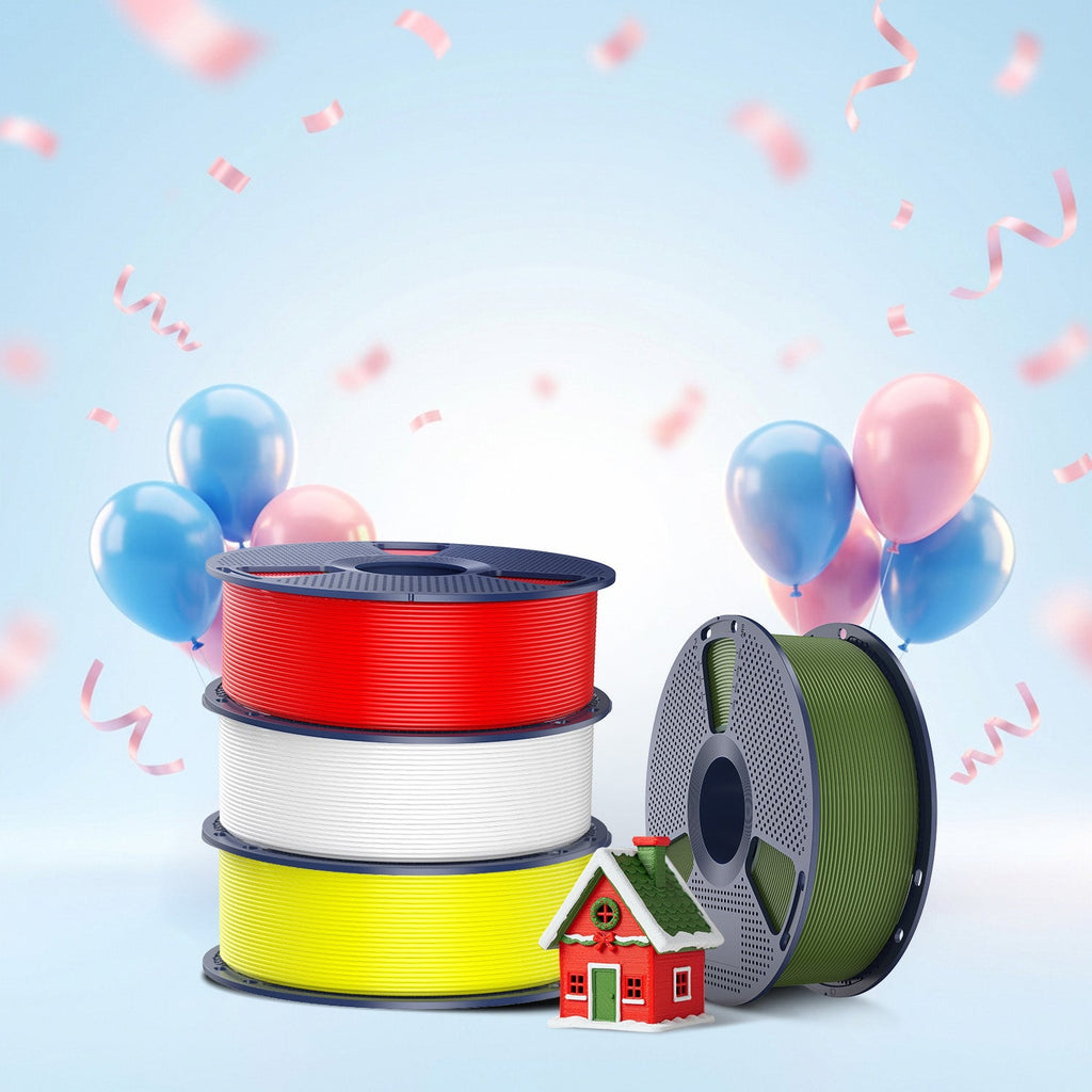 PLA 3D Printer Filament 1KG Spool, Mix & Match Over 6 Rolls Bulk Order