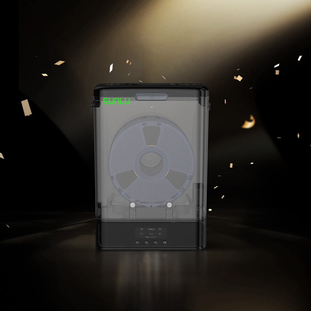 SUNLU FilaDryer SP2, 2-in-1 Filament Dryer Combine with Storage Box, Compatible with spool size 1kg×2 or 2kg×1 or 3kg×1