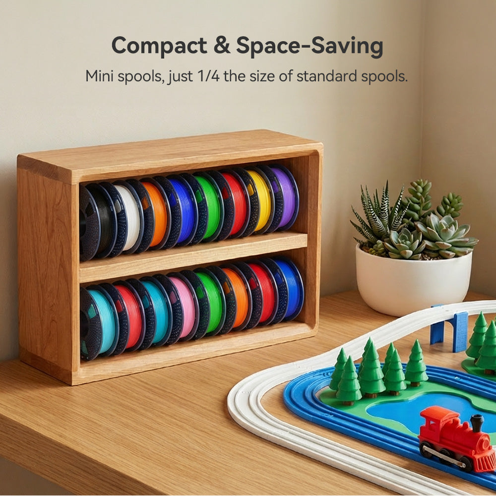 250g Spool PLA, PLA+, PLA+2.0, PLA Meta Multicolor Filament Bundle, 250g*8 Rolls