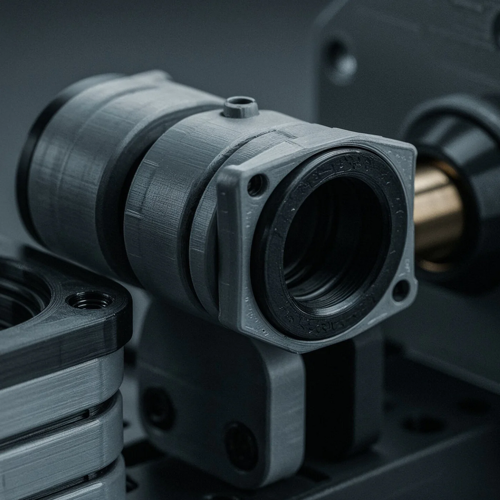 Nylon-6 Glass Fiber (PA6-GF) 3D Printer Filament 1KG