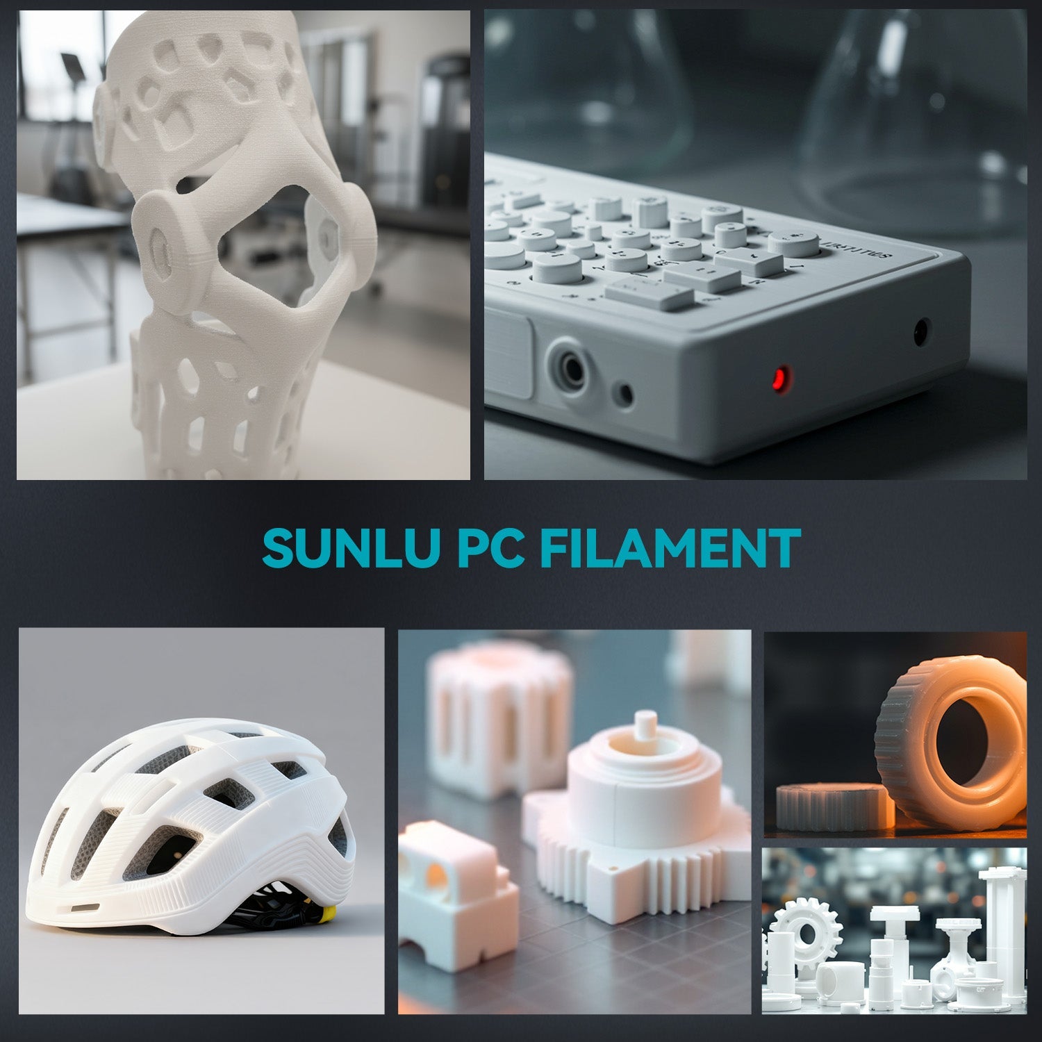 PC (Polycarbonate) 3D Printer Filament 1KG