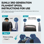 PLA 3D Printer Filament 1KG Spool, Mix & Match Over 6 Rolls Bulk Order