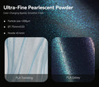 SUNLU PLA Galaxy 1KG, Color-Shifting PLA Esthenic Filament, Sparkling Ultrafine Pearlescent Powder