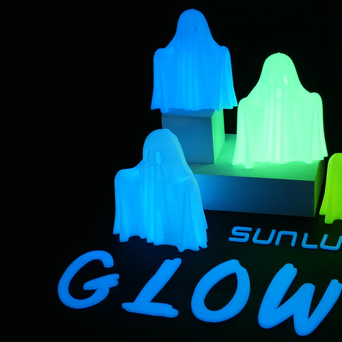 [MOQ: 3KG] Glow in The Dark (Luminous) PLA 3D Printer Filament 1KG