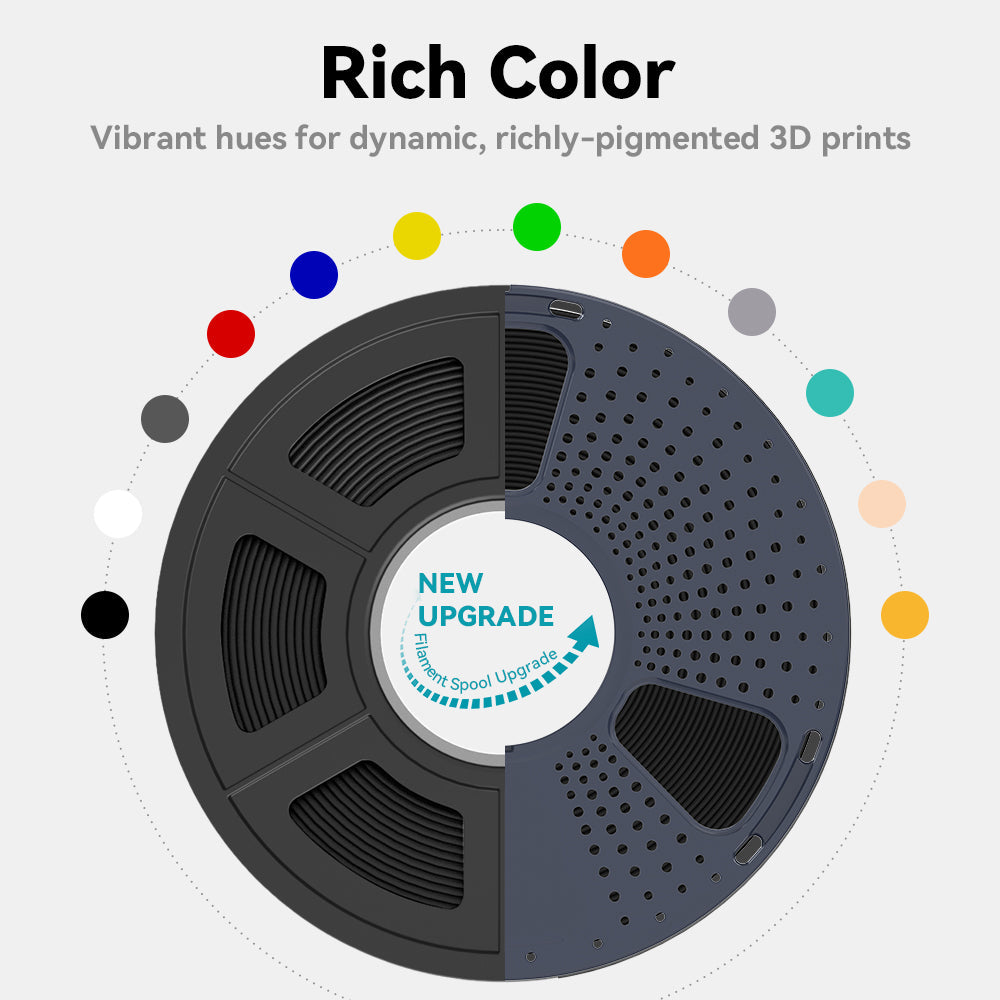 PLA+(PLA Plus) 3KG Large Spool 3D Printer Filament 3KG