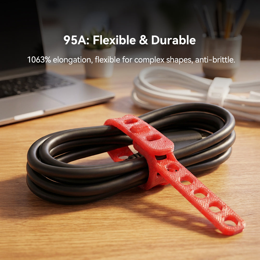 [MOQ: 3KG] TPU 3D Printer Filament 1KG, TPU 90A/TPU 95A