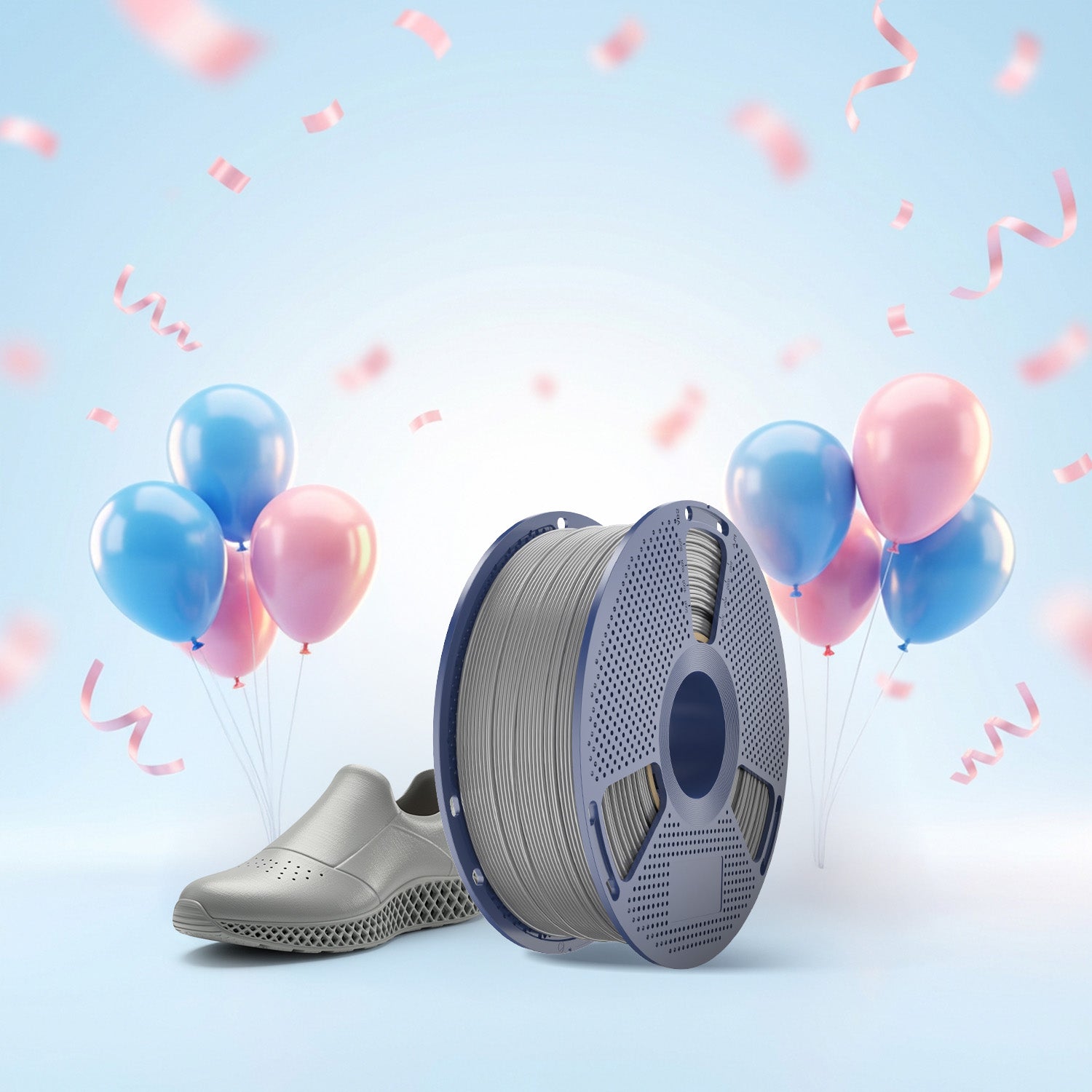 [MOQ: 3KG] TPU 3D Printer Filament 1KG, TPU 90A/TPU 95A Main image