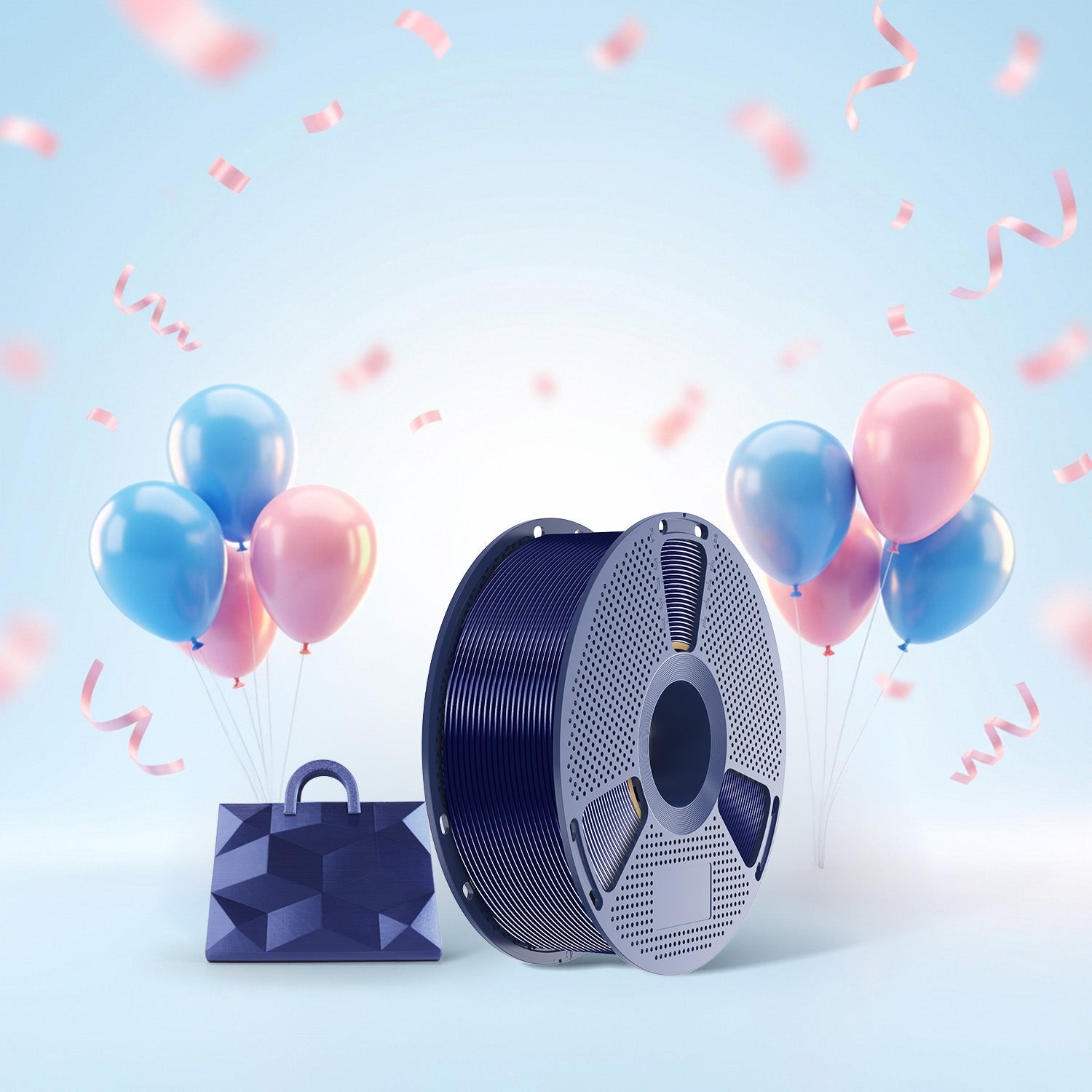 TPU-SILK(SILK-Textured TPU) 3D Printer Filament 1KG Main image