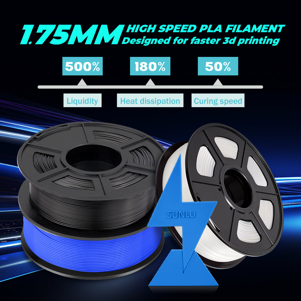 [MOQ: 6KG] High Speed PLA(HS_PLA) 3D Printer Filament 1KG