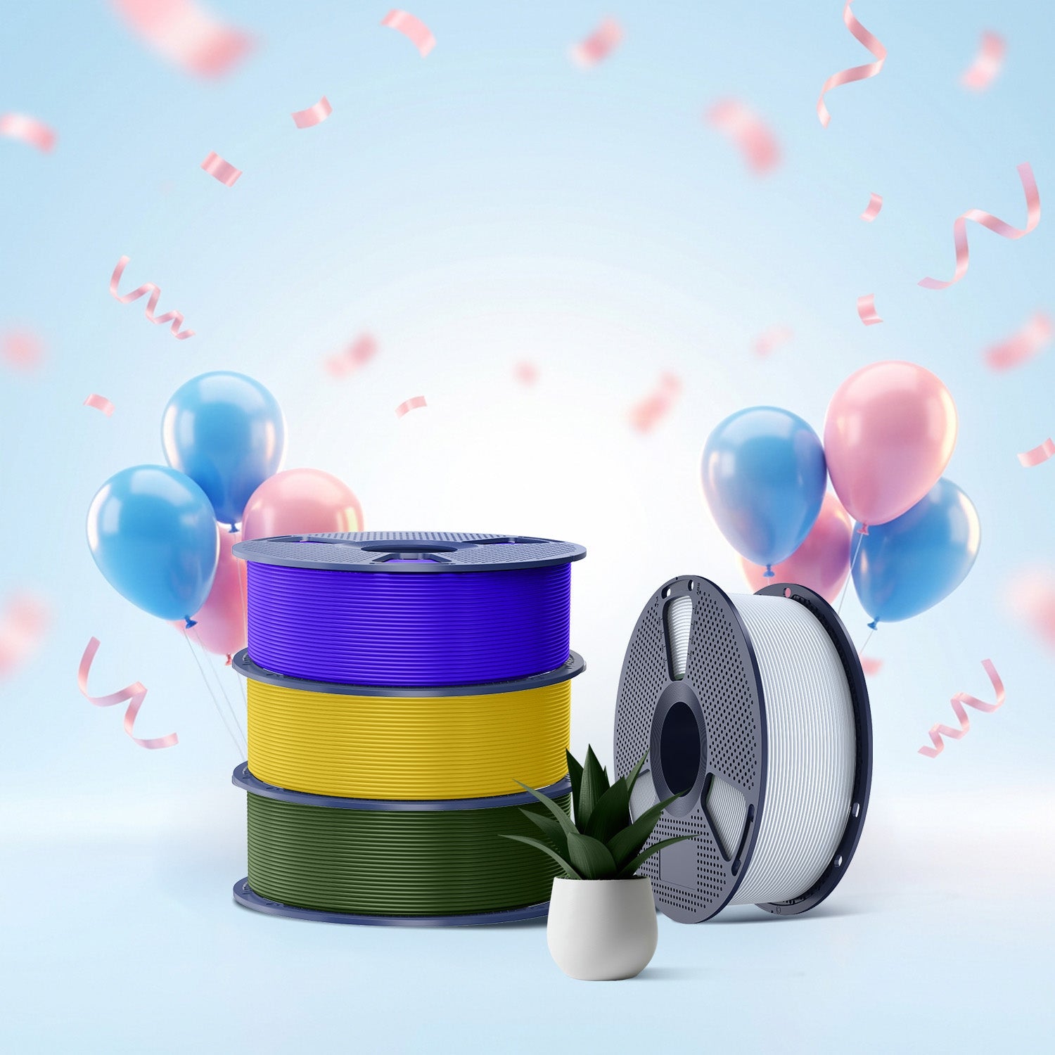 [MOQ: 6KG] High Speed PLA+(PLA Plus), HS_PLA+ 3D Printer Filament 1KG