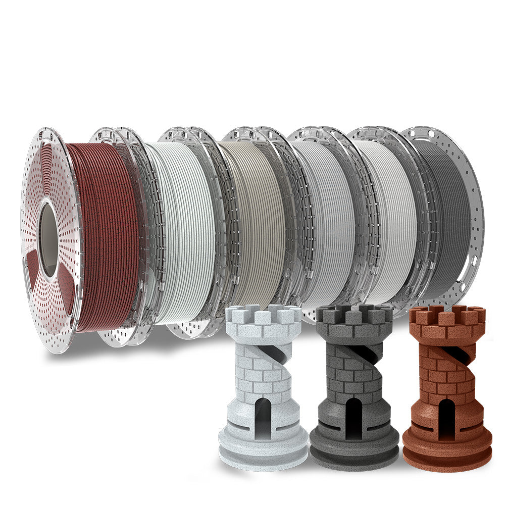 [MOQ: 3KG] High Speed PLA Marble 3D Printer Filament 1KG