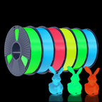 [MOQ: 3KG] PETG Glow in The Dark (Luminous) 3D Printer Filament 1KG