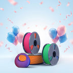 SUNLU Matte PLA Dual-Color 3D Printer Esthenic Filament 1KG, Seamless Two-Tone Shifts & Soft Matte Finish