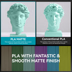 Matte PLA 3KG Large Spool 3D Printer Filament 3KG