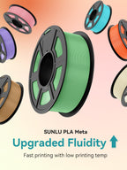 PLA Meta(Macaron Colors) 3KG Large Spool 3D Printer Filament 3KG