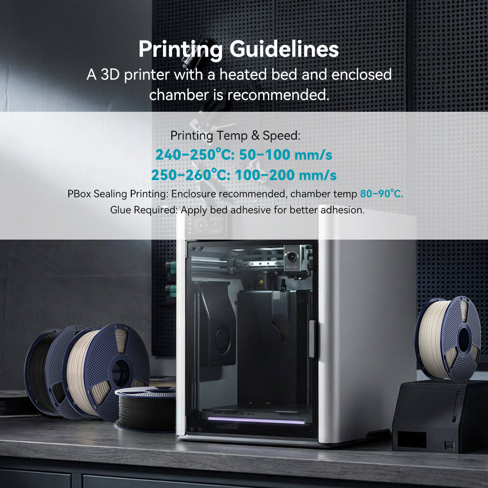 ABS-FR (ABS Flame Retardant) 3D Printer Filament 1KG