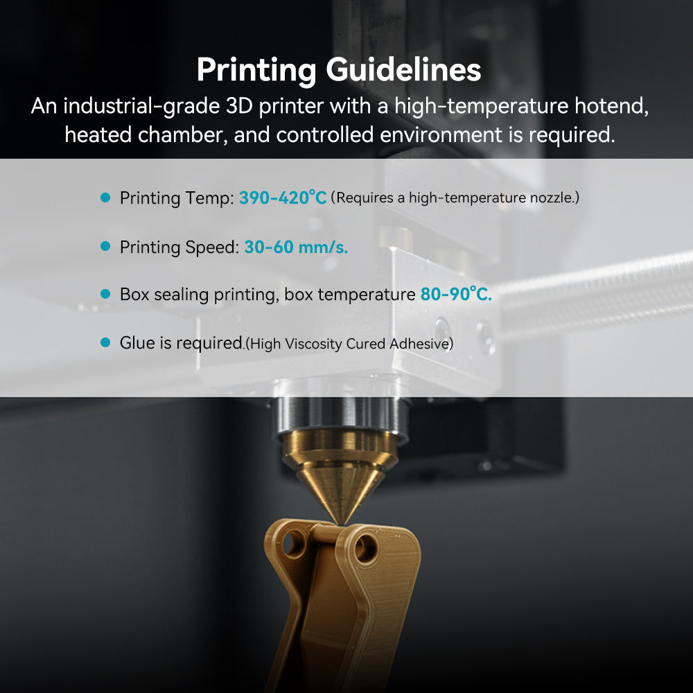 PEEK (Polyether Ether Ketone) 3D Printer Filament 1KG