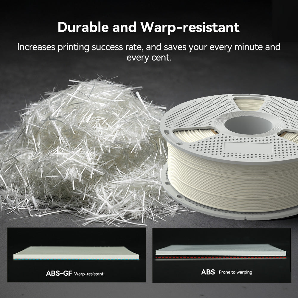 ABS-GF (ABS Glass Fiber) 3D Printer Filament 1KG