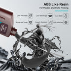 [USA Prime Deal] 1000g ABS Like Resin and Water-wash ABS Like Resin