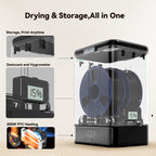 SUNLU FilaDryer SP2, 2-in-1 Filament Dryer Combine with Storage Box, Compatible with spool size 1kg×2 or 2kg×1 or 3kg×1