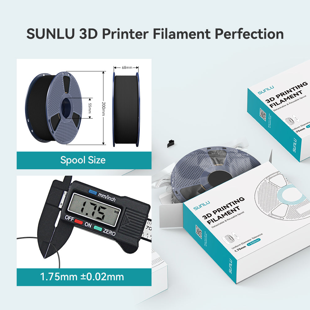 [MOQ: 6KG] High Speed Matte PETG 3D Printer Filament 1KG