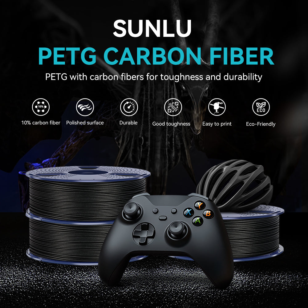 PETG-CF(PETG Carbon Fiber) 3D Printer Filament 1KG