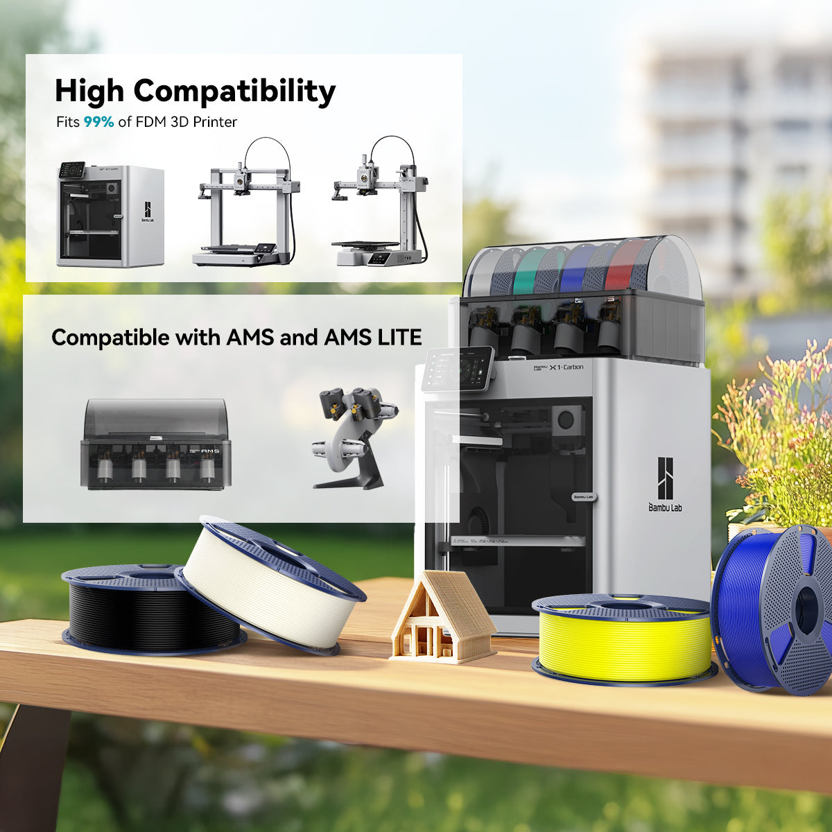 PLA+(PLA Plus) 3D Printer Filament 1KG Spool, Mix & Match Over 6 Rolls Bulk Order