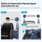 PLA+(PLA Plus) 3D Printer Filament 1KG Spool, Mix & Match Over 6 Rolls Bulk Order