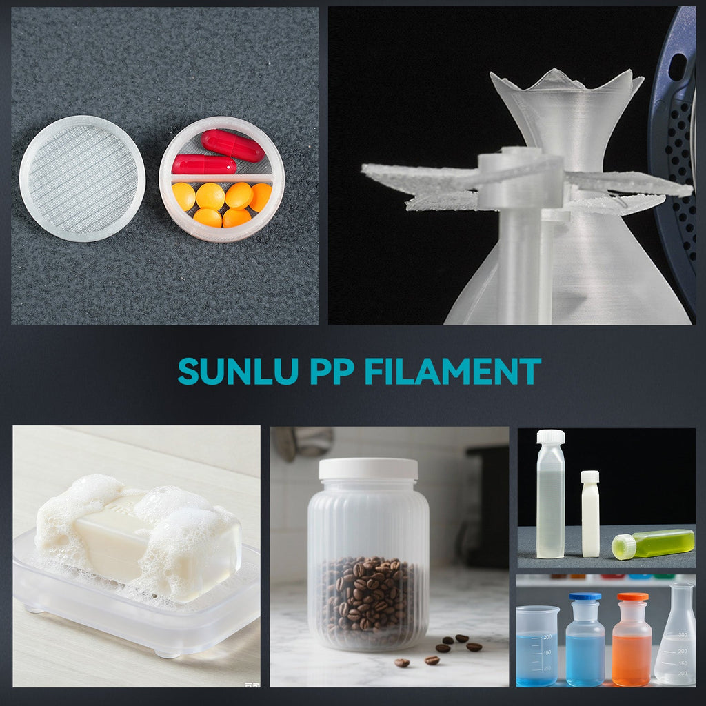 PP (Polypropylene) 3D Printer Filament 0.8KG