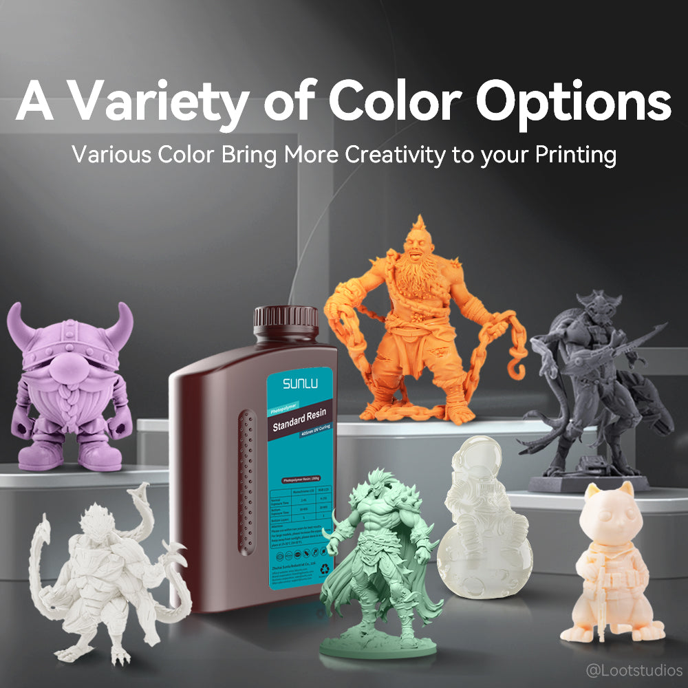 [Get 5 for the Price of 4] 1000g Standard Resin, Water-wash Standard Resin and Standard Plus Resin Secondary image